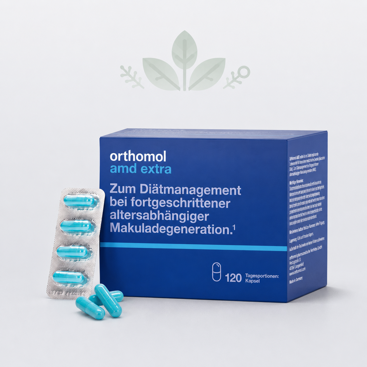 Orthomol AMD Extra Ортомол АМД Экстра для зрения №120